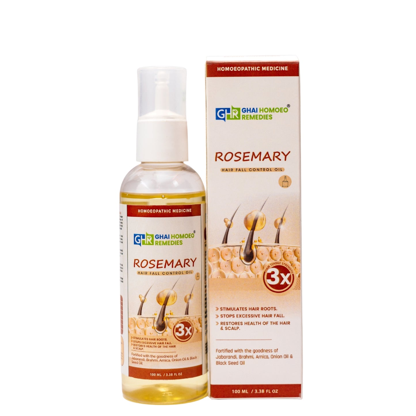 Rosemary Hair Fall Control Oil