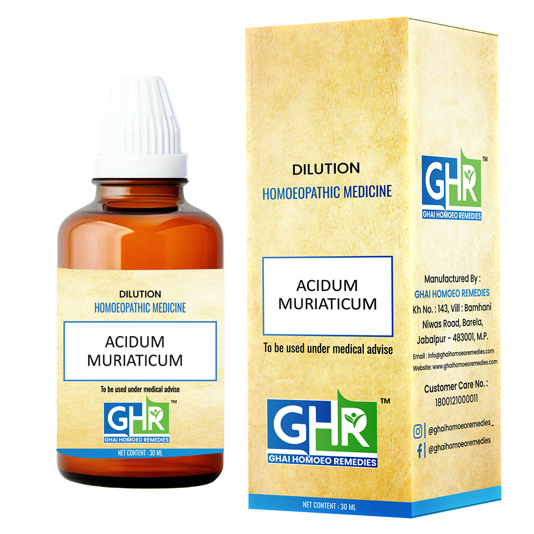 Acidum Muriaticum Dilution