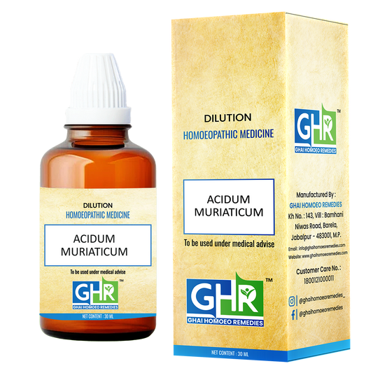 Acidum Muriaticum Dilution