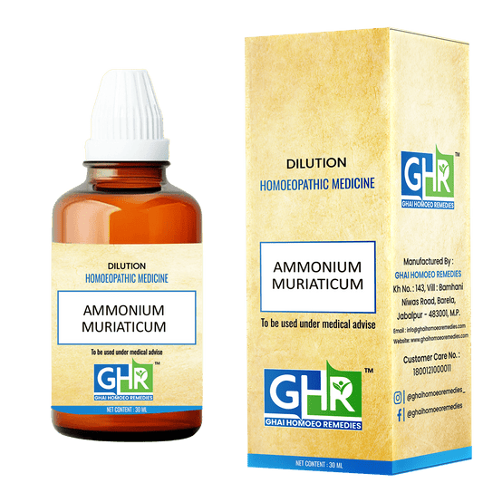 Ammonium Muriaticum Dilution
