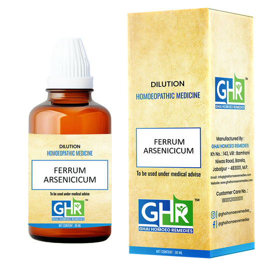 Ferrum Arsenicicum Dilution