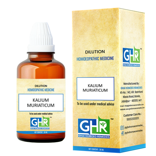 Kalium Muriaticum Dilution