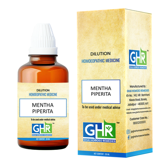 Mentha Piperita Dilution