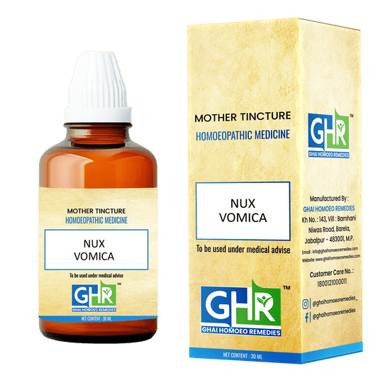 Nux Vomica Mother Tincture