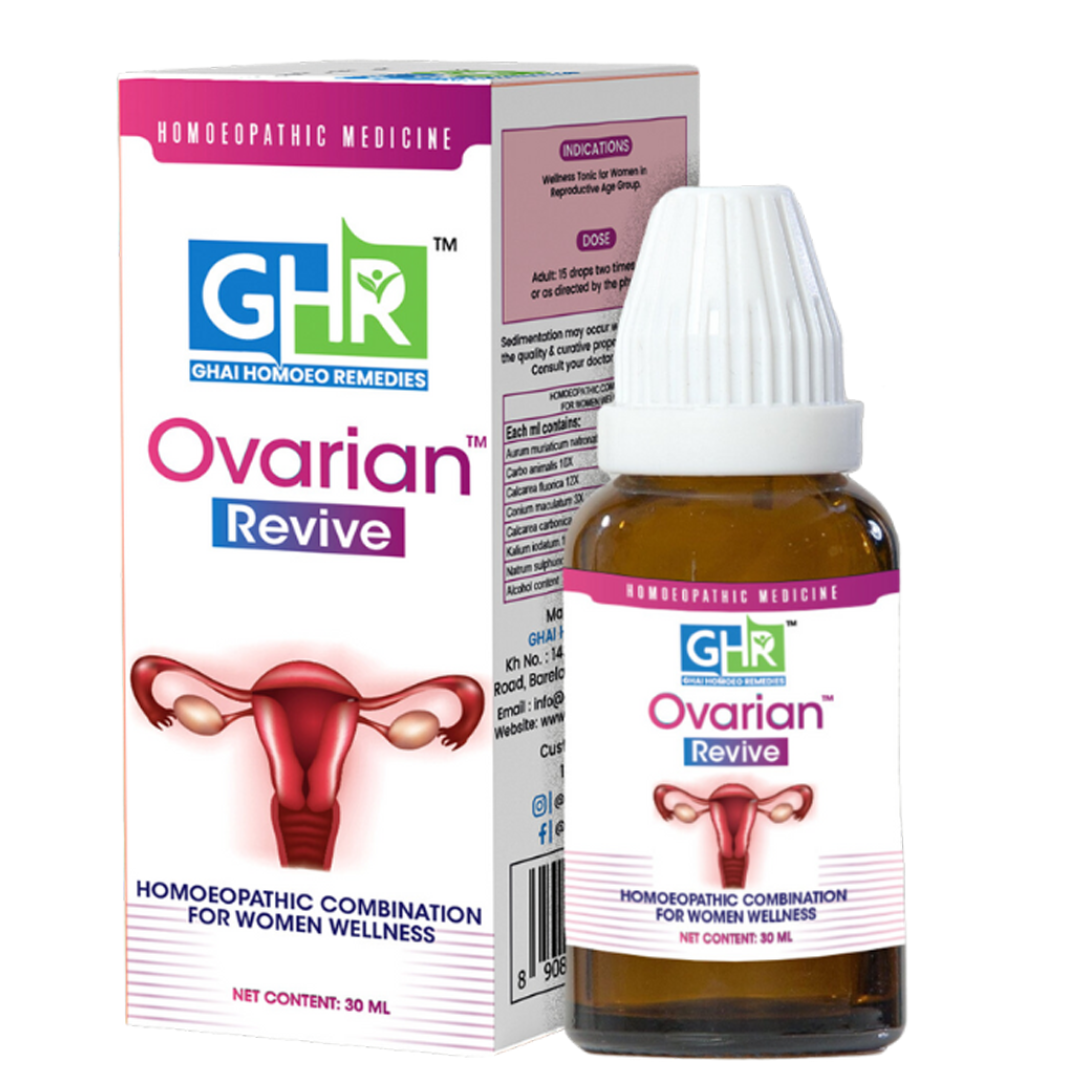 Overall Relief for Ovarian Health & PCOS Ovarian Revive Drop