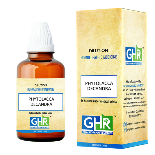 Phytolacca Decandra Dilution