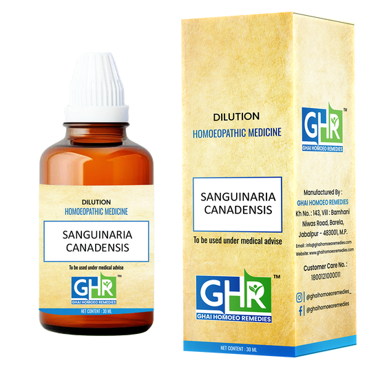 Sanguinaria Canadensis Dilution