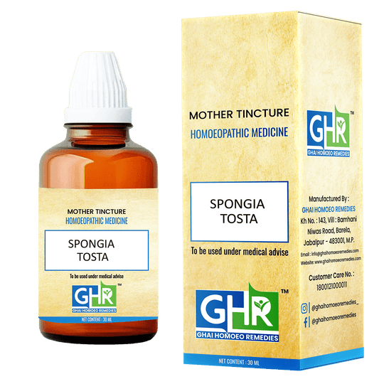 Spongia Tosta Mother Tincture