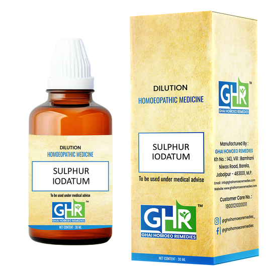 Sulphur Iodatum Dilution