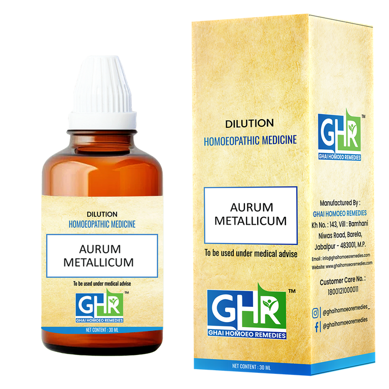 Aurum Metallicum Dilution