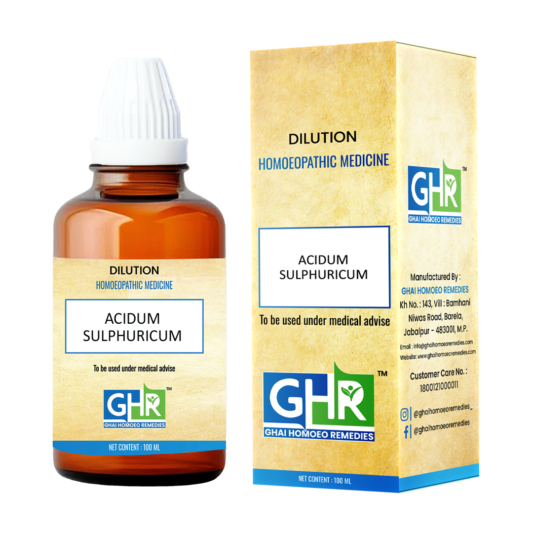 Acidum Sulphuricum Dilution