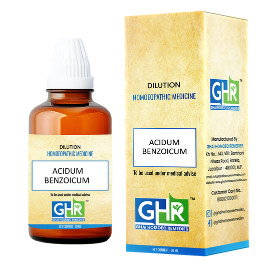 Acidum Benzoicum Dilution