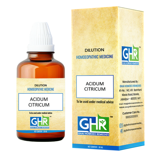 Acidum Citricum Dilution
