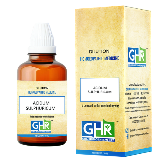 Acidum Sulphuricum Dilution