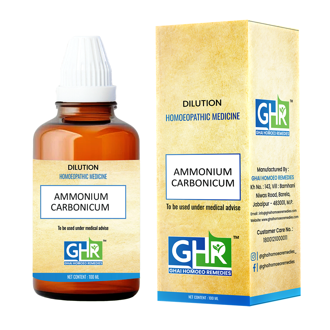 Ammonium Carbonicum Dilution