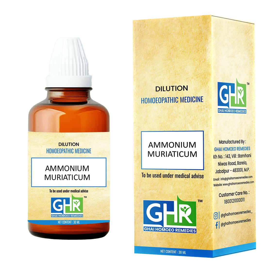 Ammonium Muriaticum Dilution
