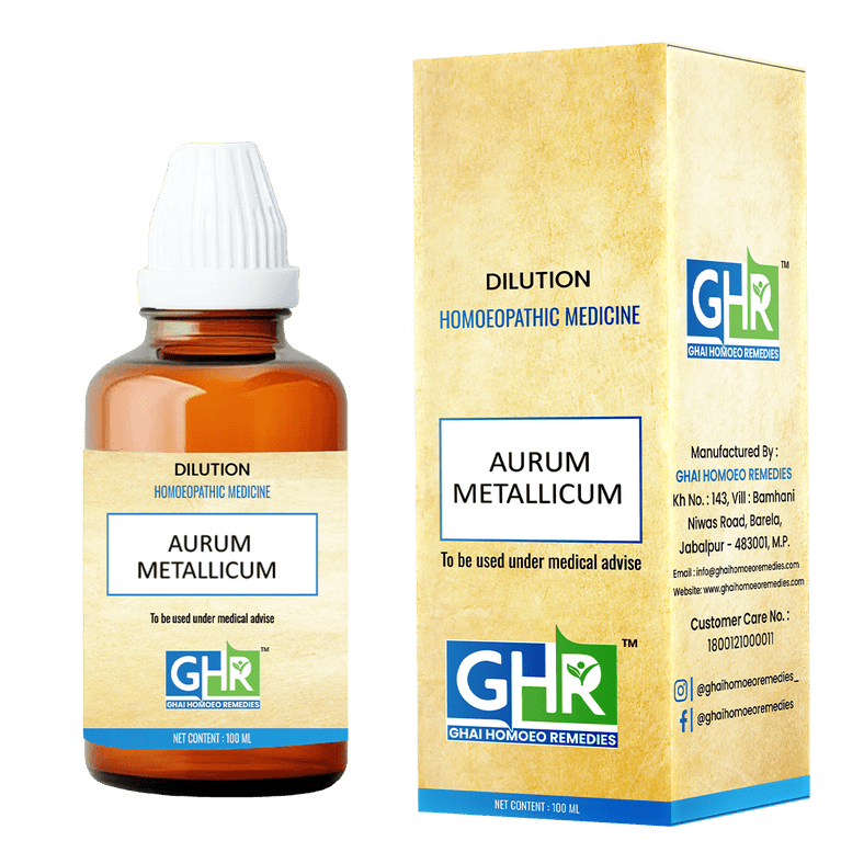 Aurum Metallicum Dilution