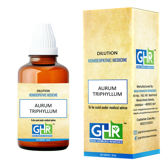 Aurum Triphyllum Dilution