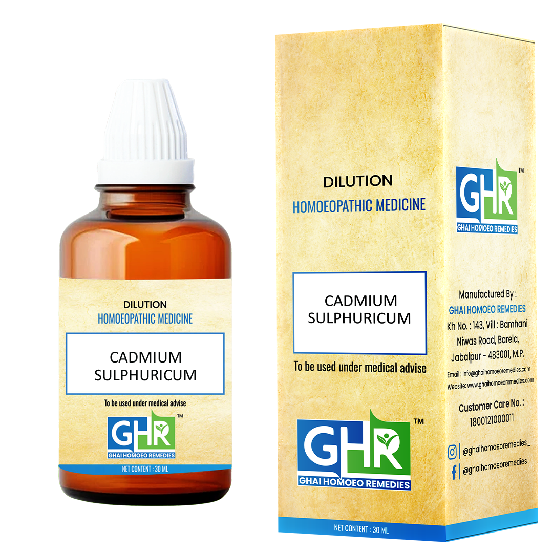 Cadmium Sulphuricum Dilution