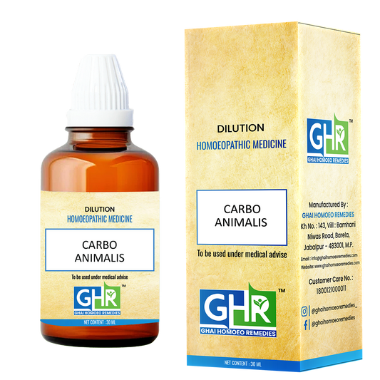 Carbo Animalis Dilution