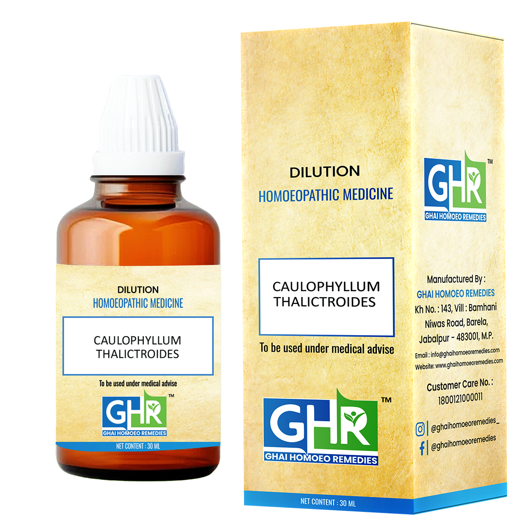Caulophyllum Thalictroides Dilution