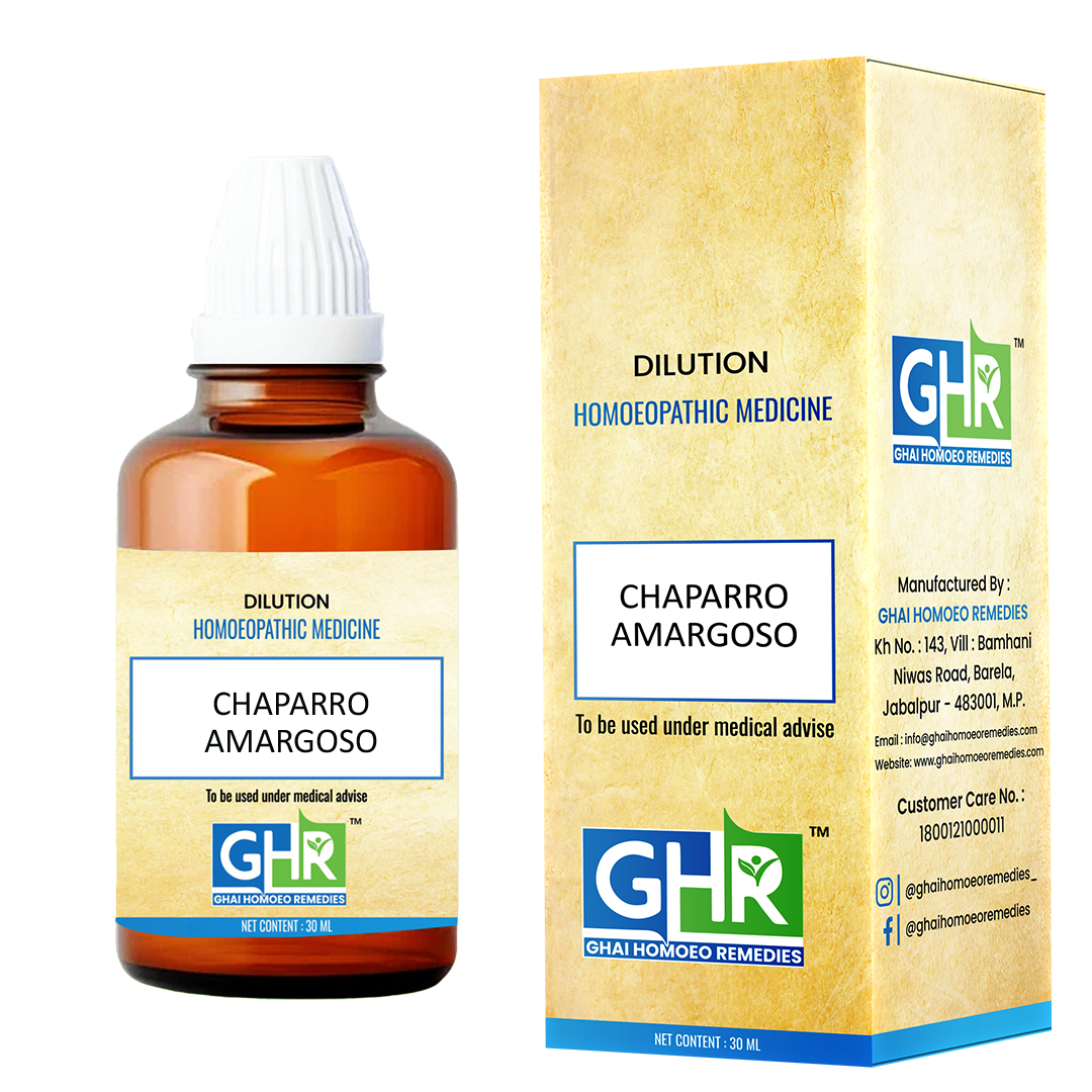 Chaparro Amargoso Dilution
