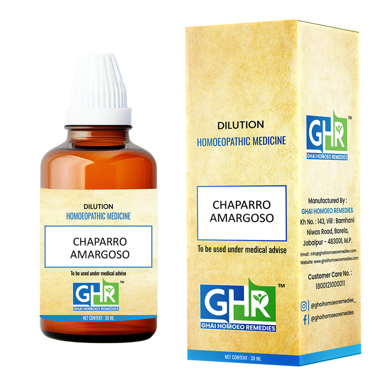 Chaparro Amargoso Dilution