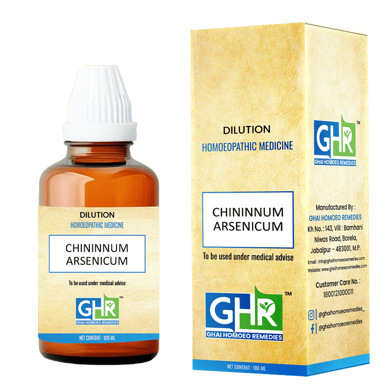 Chininnum Arsenicum Dilution