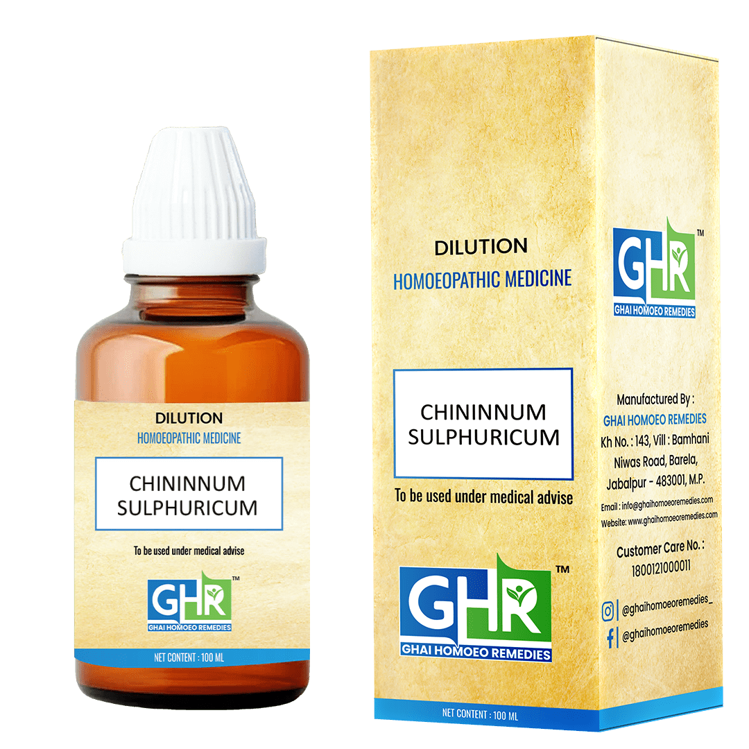 Chininnum Sulphuricum Dilution