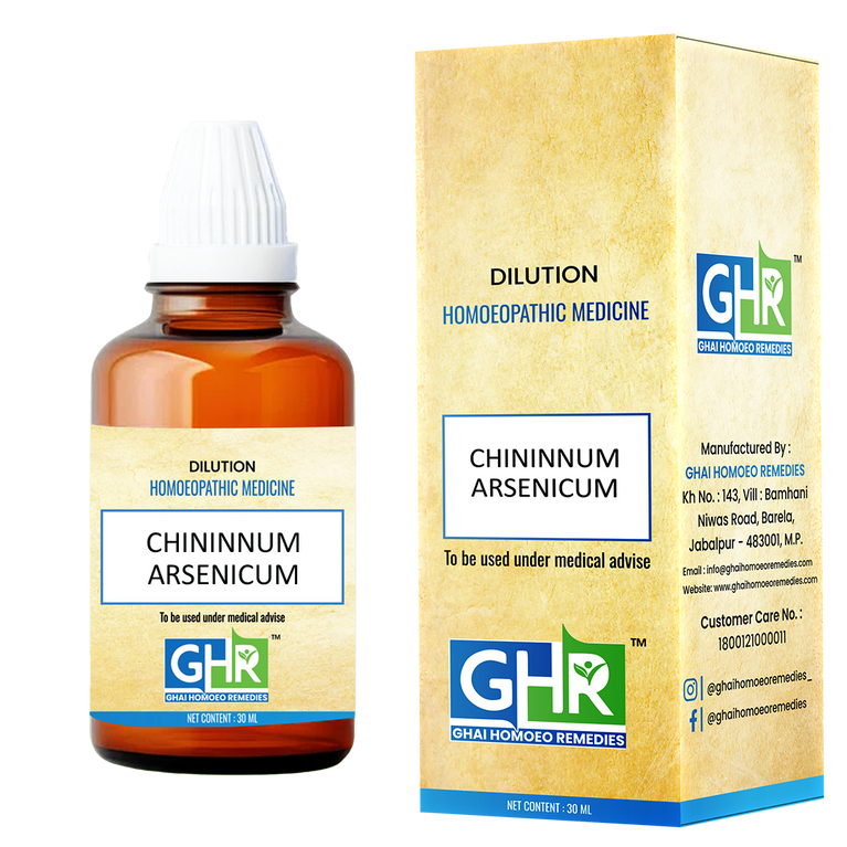 Chininnum Arsenicum Dilution