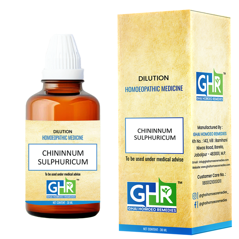 Chininnum Sulphuricum Dilution