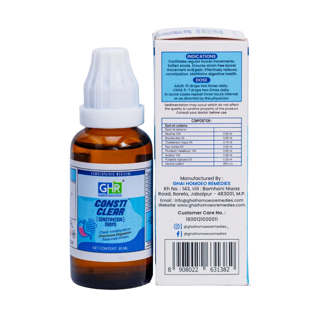 Consticlear | Constipation Drops