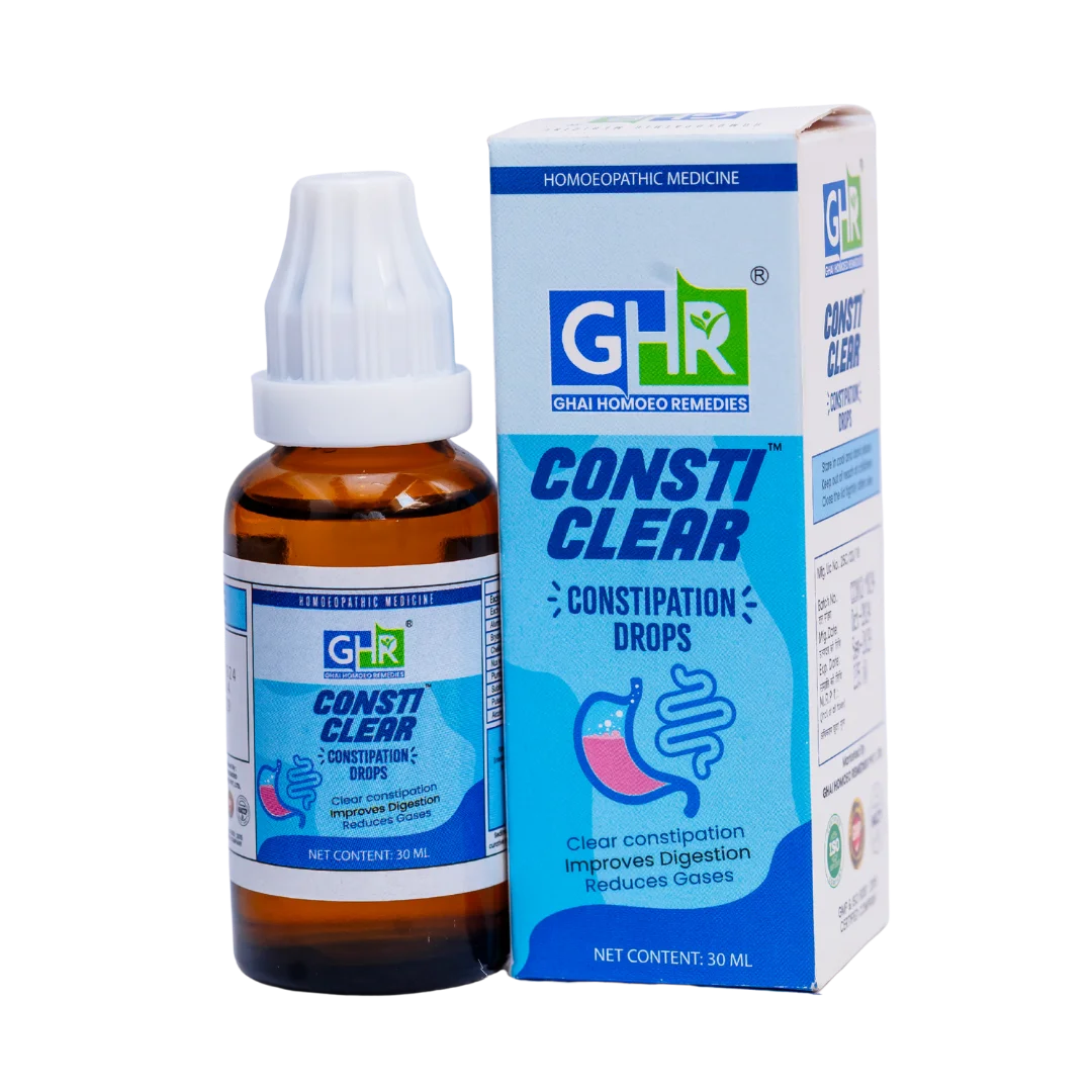 Consticlear Label Consticlear | Constipation Drops – Ghai Homoeo Remedies