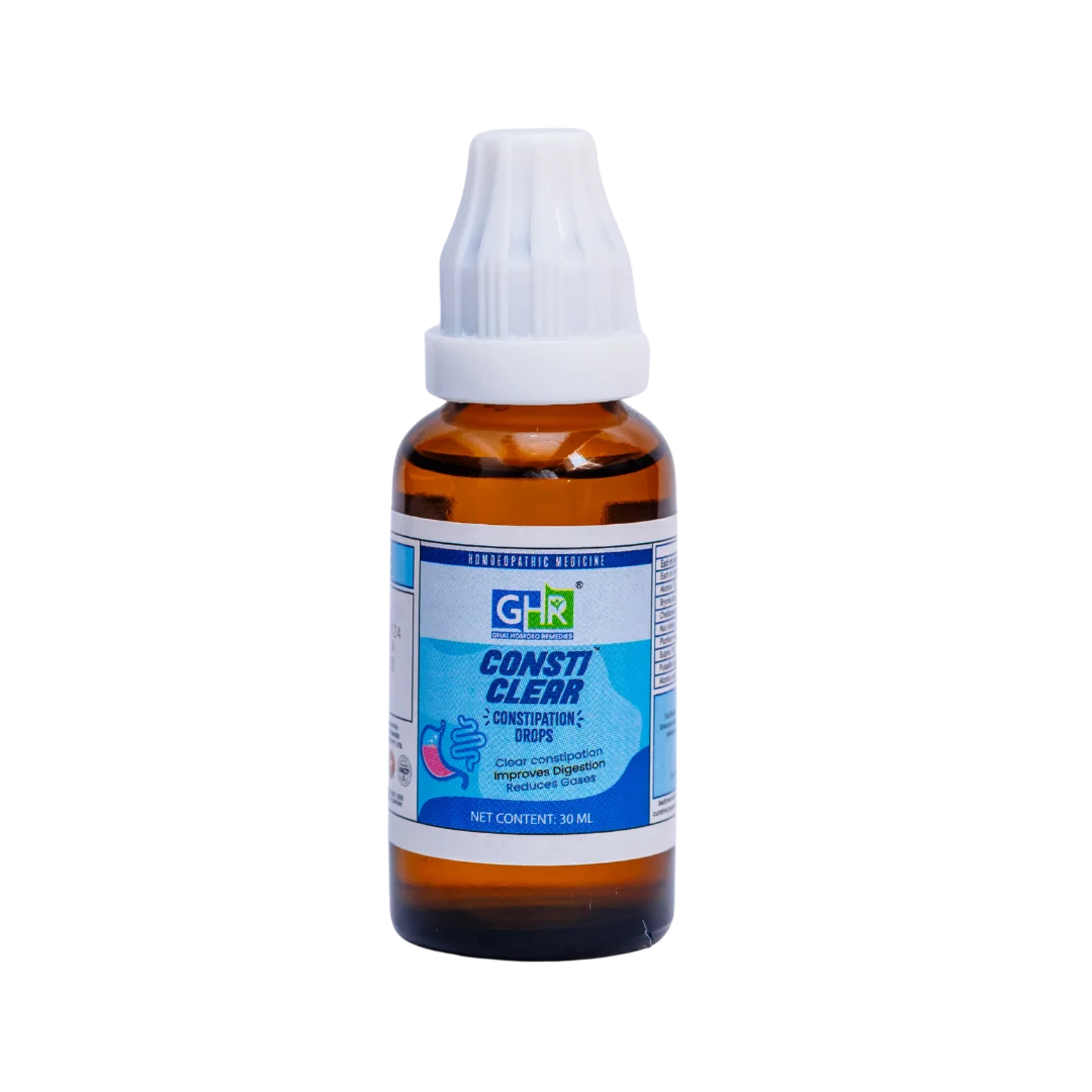 Consticlear Label Consticlear | Constipation Drops – Ghai Homoeo Remedies