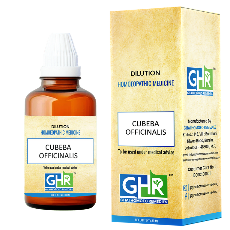 Cubeba Officinalis Dilution