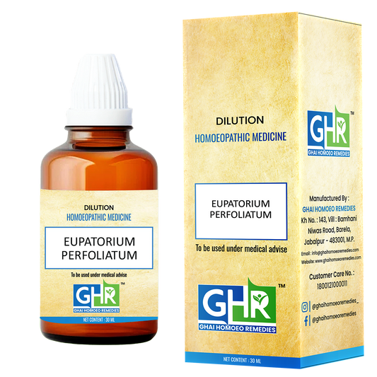 Eupatorium Perfoliatum Dilution
