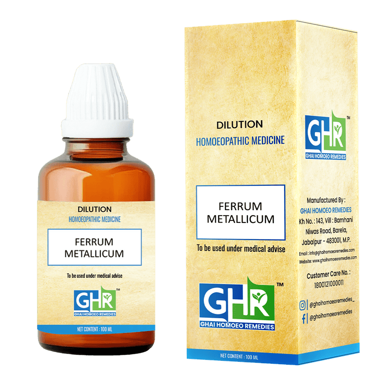 Ferrum Metallicum Dilution