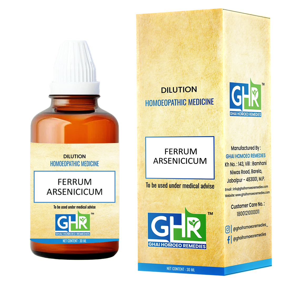 Ferrum Arsenicicum Dilution