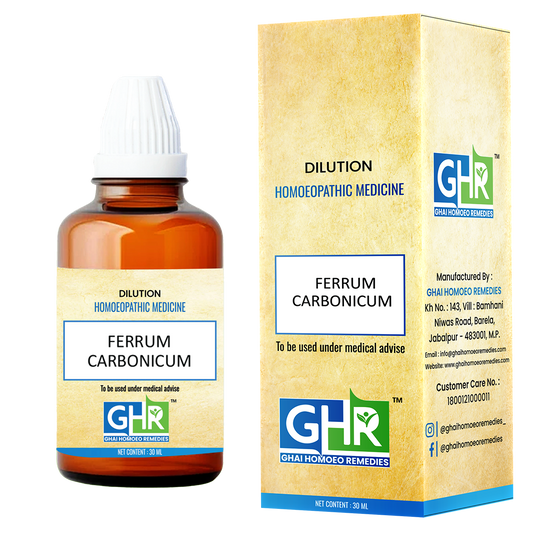 Ferrum Carbonicum Dilution