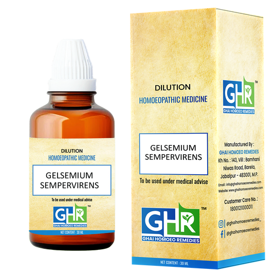 Gelsemium Sempervirens Dilution