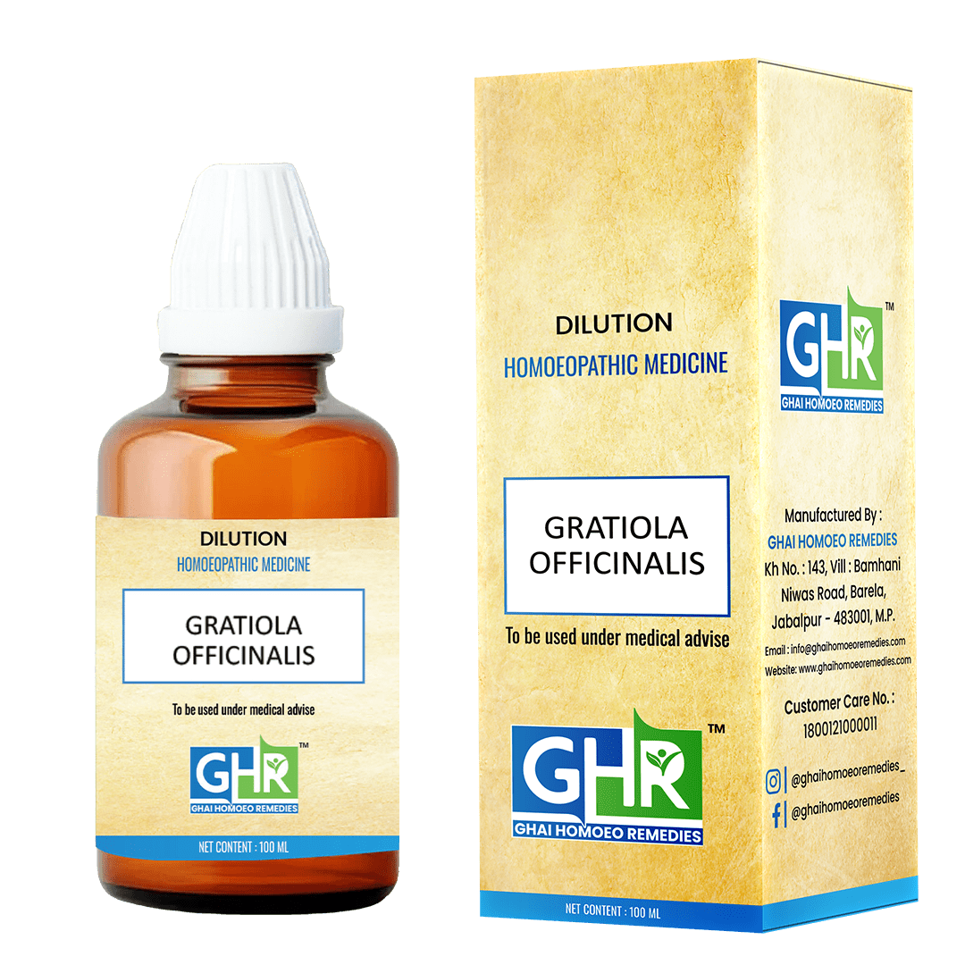 Gratiola Officinalis Dilution