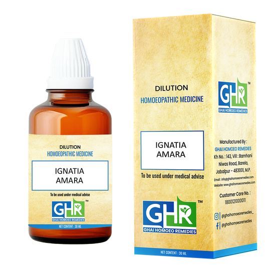 Ignatia Amara Dilution