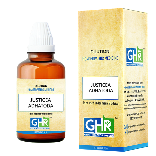 Justicea Adhatoda Dilution