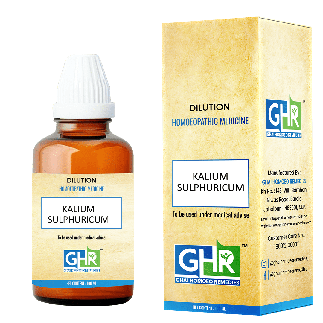 Kalium Sulphuricum Dilution