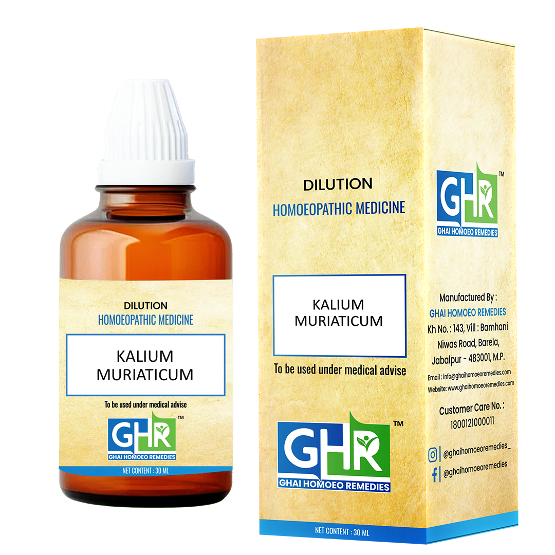 Kalium Muriaticum Dilution