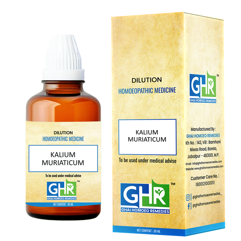 Kalium Muriaticum Dilution