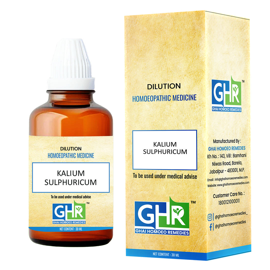 Kalium Sulphuricum Dilution