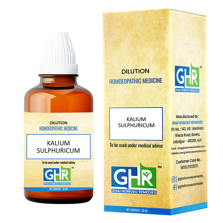 Kalium Sulphuricum Dilution