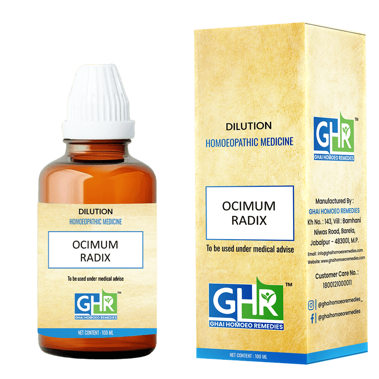 Ocimum Radix Dilution