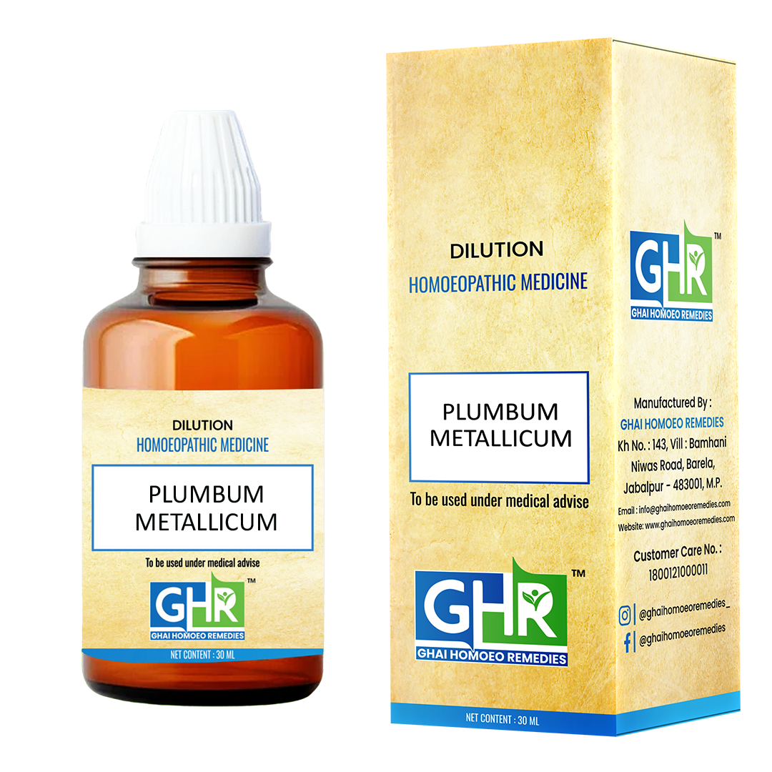 Plumbum Metallicum Dilution